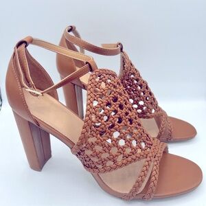 NEW Caged Heeled Sandal - Women’s Size 12
